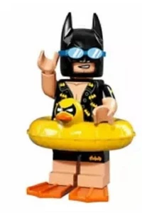 LEGO MINIFIGURES BATMAN MOVIE SERIES 1 (71017) SEALED PACK 2017 Vacation Batman - Picture 1 of 2
