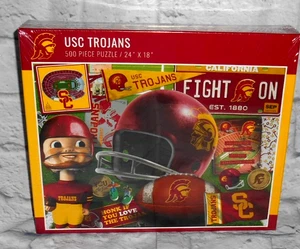 USC Trojaner Puzzle You the Fan Retro Serie 500 Teile Neu VERSIEGELT 24" x 18" - Bild 1 von 4