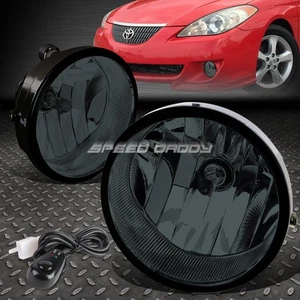 FOR 05-12 TOYOTA TACOMA 07-14 TUNDRA SMOKED LENS BUMPER FOG LIGHT LAMPS W/SWITCH - Picture 1 of 4