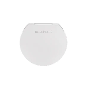 Mr Steam Designer 3 pulgadas Cabezal de vapor con depósito de aromaterapia en blanco redondo - Imagen 1 de 1
