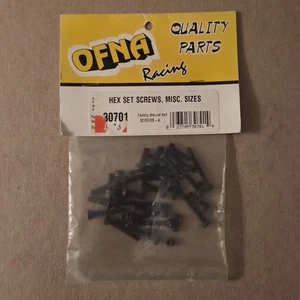 OFNA Racing ~ 30701 ~ Hex Head Screws Assortment Misc. Sizes Vintage NIP NOS - Picture 1 of 2