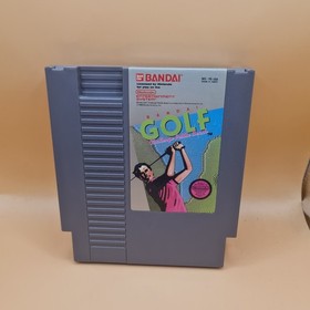 Bandai Golf: Challenge Pebble Beach Nintendo NES Cartridge USA