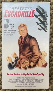 Lafayette Escadrille (1958) Warner VHS - Tab Hunter, early Eastwood, Janssen - Picture 1 of 1
