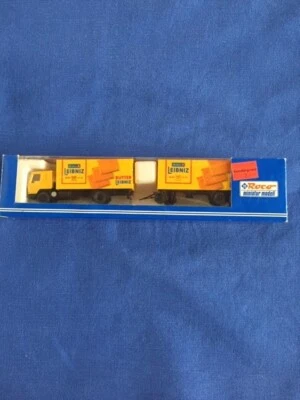 Roco 1/87 VOLVO-ZUG FL10 con rimorchio LEIBNIZ da collezione e per plastici - Immagine 1 di 4