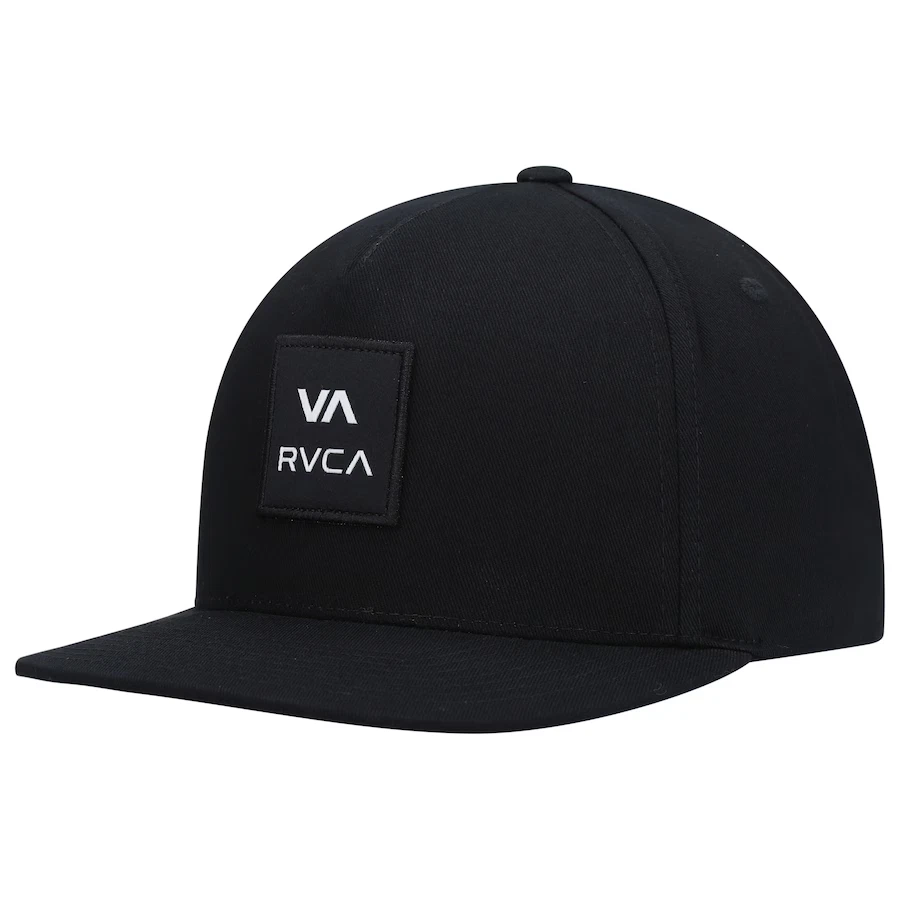 RVCA Square Snapback Hat - Black
