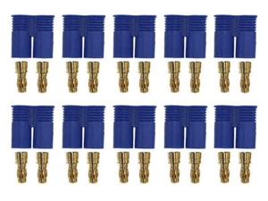 EC3 Connector Male 10 Sets (ESC/Charger Side) (AF-EC3/10M) - Picture 1 of 1