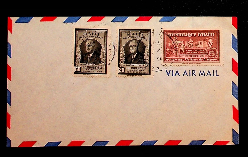 HAITÍ - FDC - ROOSEVELT Foto 1 de 1