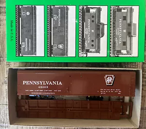 BOWSER HO Scale Kit #55422 50’ Round Roof Sgl Door Box Car PRR Shadow Keystone - Picture 1 of 4