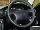 For Vw Passat B5 Top Quality Leather Steering Wheel Cover Green Stitching 96-05