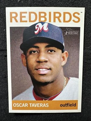 OSCAR TAVERAS #200 2013 Topps Heritage Minor League Edition QTY Rookie/Prospect - Image 1 of 2
