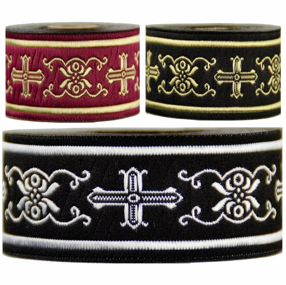 MYBAENDER 10 M Borte 33mm breit Mittelalter Borten freie Auswahl Gewandung 35019 0,999 €/m