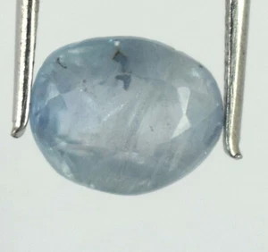 3,60 ct Ceylon blauer Saphir oval Edelstein natürlich zertifiziert BS49 Rabattverkauf - Bild 1 von 13