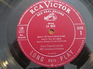 Debussy: La Mer / Mendelssohn: A Midsummer Night's Dream -1951 LP VG RECORD ONLY - Picture 1 of 3