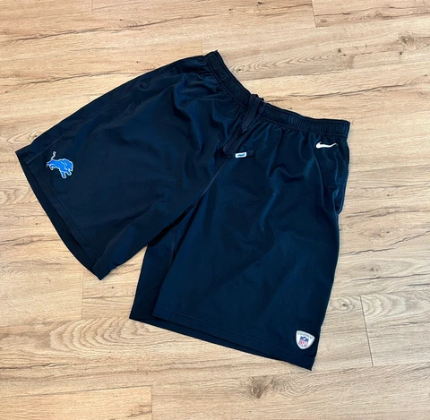 Nike NFL On Field Mens Dri-Fit Detroit Lions Team Issued Workout Shorts Sz 3XLT Cover