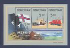 Faroe+Islands+1990+%23207+MNH+Souvenir+Sheet+Flag+Merkid+50th+Anniversary