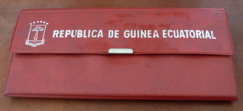 Equatorial Guinea 1970 Silver 3 Coin Proof Set 100/100/50 Pesetas Cover