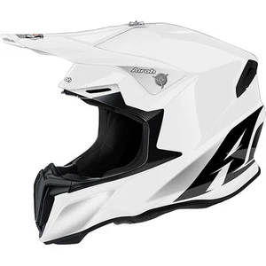 AIROH CASCO TWIST  BIANCO WHITE LUCIDO HELMET MOTO CROSS ENDURO TG. XXL - Foto 1 di 1