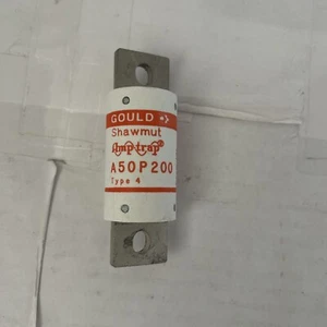 GOULD Shawmut Amp-trap A50P200. Type 4 Fuse. Form 101. Open Box. New. - Picture 1 of 3