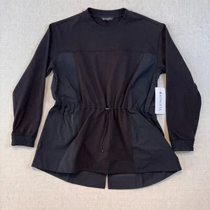 ATHLETA Triumph Hybrid Jackett M Medium Black NWT #531094 - Picture 1 of 3