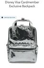 DISNEY'S MICKEY MOUSE SILVER METALLIC BACKPACK - EXCLUSIVE- NEW!