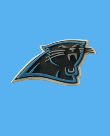 CAROLINA PANTHERS shoe charms FOR CROCS Cover