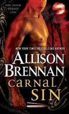 Allison Brennan Carnal Sin (Paperback) Seven Deadly Sins (UK IMPORT)