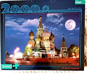 "Rompecabezas St. Basils Cathedral Buffalo Games 2000 piezas 38,5"" x 26,5"" sellado nuevo" - Imagen 1 de 9