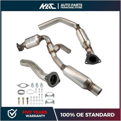 Catalytic Converter Y-Pipe For Chevrolet Express 1500 GMC Savana 1500 2009 -2014 Foto 1 de 4