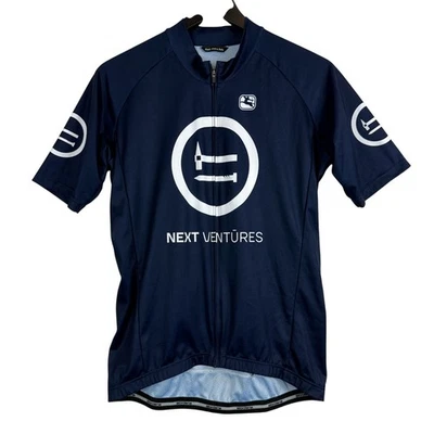 Camiseta deportiva de ciclismo Giordana Next Ventures para hombre azul marino - L Foto 1 de 4