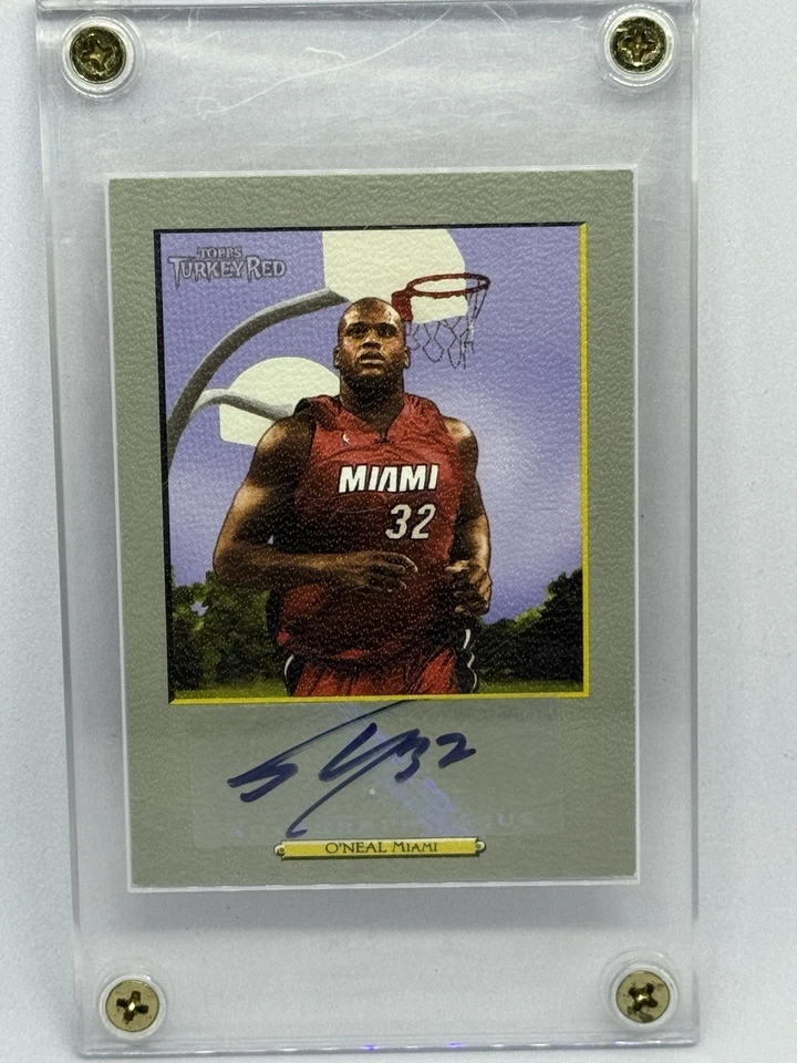 2006-07 Topps Turkey Red - Autographs Shaquille O'Neal #TRA-SO (AU) - Image 1 of 2