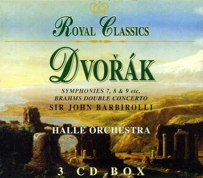 Dvorak Symphony 7, 8 & 9 etc Sir John Barbirolli Halle Royal Classics 3 CD Box - Image 1 of 2