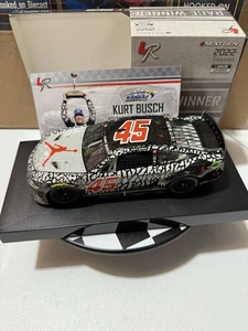KIRT BUSCH #45 JORDAN BRAND 2022 KANSAS WIN 1/24 NASCAR DIECAST - Picture 1 of 15