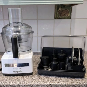 Magimix C3160 Auto Compact Food Processor – White – Used – Missing Top Dispenser - Picture 1 of 13