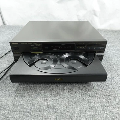 Vintage Technics SL PD825 5 Disc CD Changer Player MASH Carousel Tested Japan - Image 1 of 4