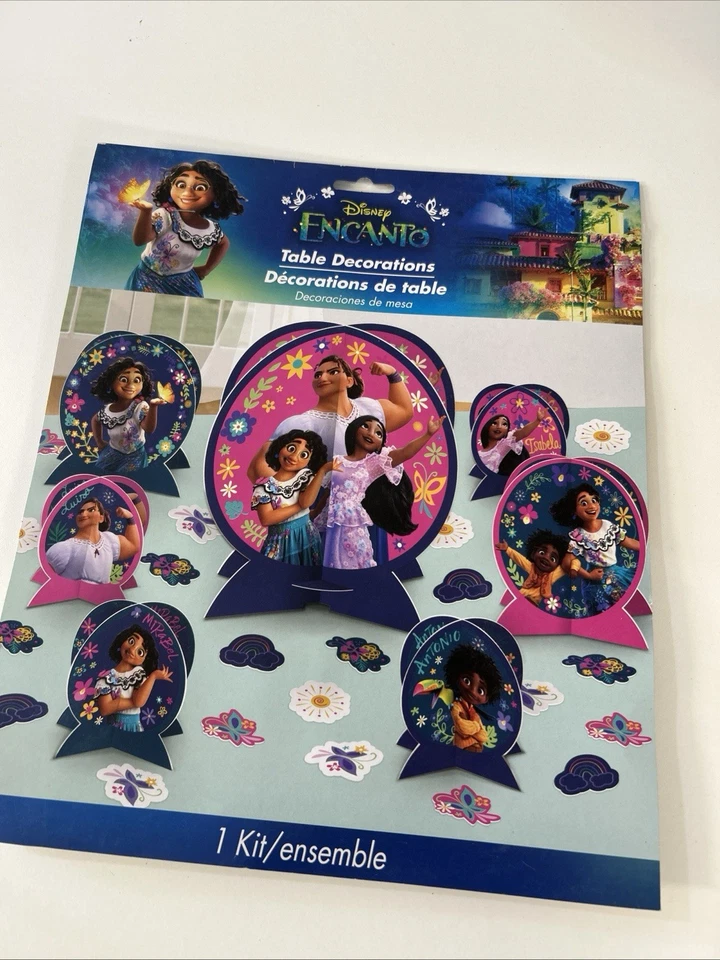 Encanto Disney Película Madrigal Cumpleaños Fiesta Centro Mesa Decoración Kit Foto 1 de 1