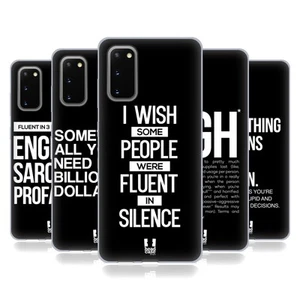 HEAD CASE DESIGNS SASSY QUOTES SOFT GEL CASE FOR SAMSUNG PHONES 1 - Picture 1 of 13