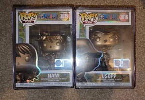 Funko Pop! Plus Nami Usopp 2015 2016 Statuen One Piece 25TH Anniversary Sealed - Bild 1 von 2