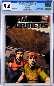 Transformers: Infiltration #1 CGC 9. 6 (2006, IDW) James Raiz Silver Foil Cover - Picture 1 of 6