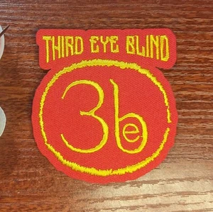 Third Eye Blind Patch 90s Rock Alternative Grunge Embroidered Iron On 3x2.75" - Picture 1 of 3