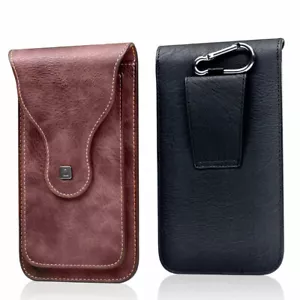 Vertikale schmale PU Leder Brieftasche Etui Hülle kompatibel mit iPhone 11/12/12 Pro - Bild 1 von 6
