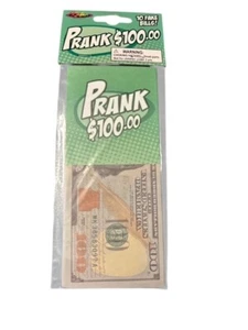 Billete de $100 de broma - Sorprende a tus amigos mientras alcanzan un billete (los gráficos varían) - Imagen 1 de 4
