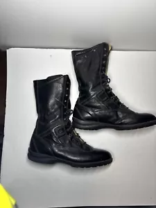 Fratelli Rossetti Flexa Boots Women’s 10.5 M Lightweight Combat Boots Black - Picture 1 of 13