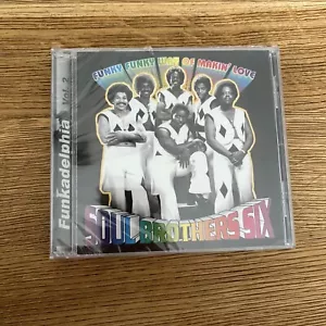 SOUL BROTHERS SIX/JOHN ELLISON: FUNKY FUNKY WAY OF MAKIN LOVE (CD.) New Sealed - Picture 1 of 2