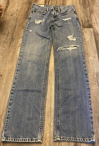 Abercrombie kids classic youth size 16 Slim (28x29) straight denim jeans boys - Picture 1 of 9