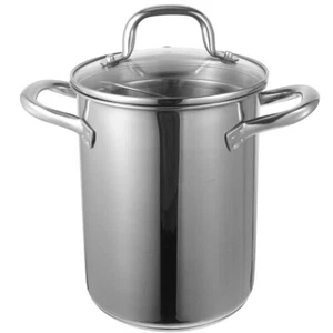 1 set of Stainless Steel Fryer Pot Household Frying Pot with Frying Basket - Picture 1 of 12