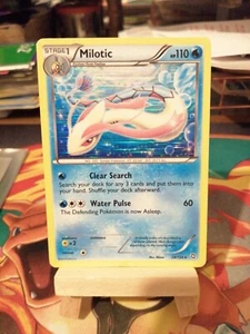 Pokemon card Milotic 28/124  Dragons Exalted Black & White Holo Rare - Picture 1 of 2