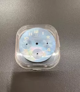 Original Blue Mother Of Pearl Dial For Omega Speedmaster 38mm - Quadrante Omega - Picture 1 of 4