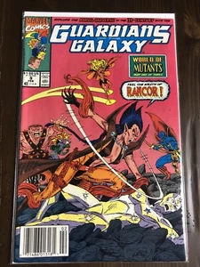 Guardians of the Galaxy #9 World of Mutants 1 of 3 Rancor Marvel Comics Feb 1990 - Bild 1 von 5