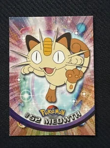 Meowth #52 - Topps TV Animation Trading Card - Pokemon Card - LP - Picture 1 of 2