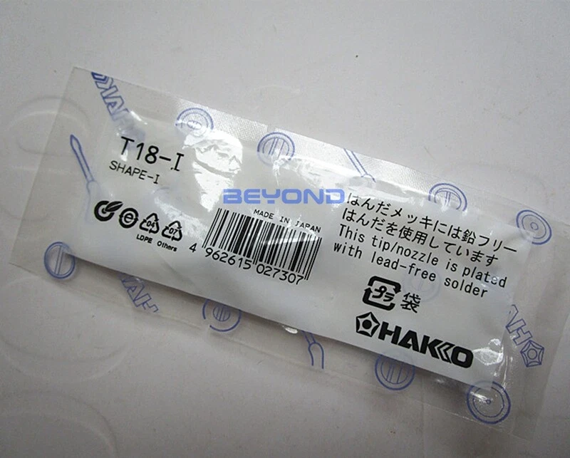 5PCS New For HAKKO T18 Soldering Tip FX888(888D) T18-I Soldering Tip - Imagem 1 de 1